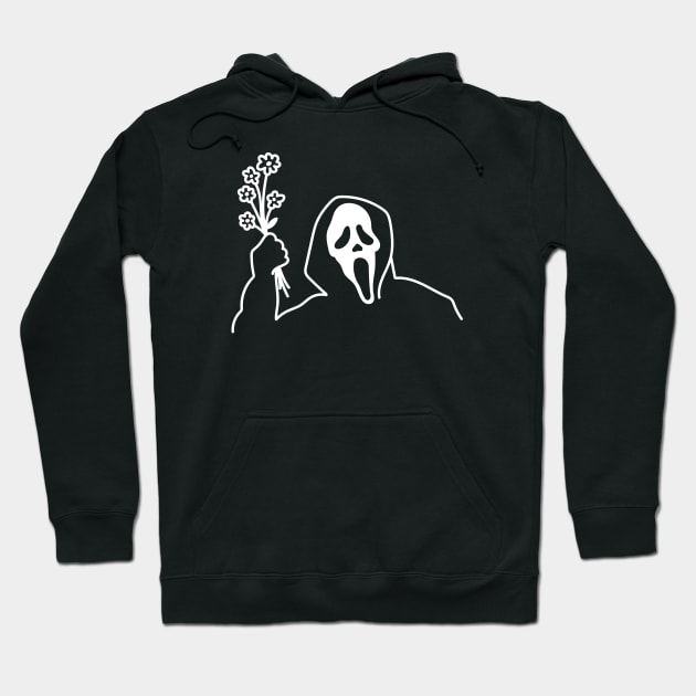 Scream Flowers Hoodie by Barn Shirt USA